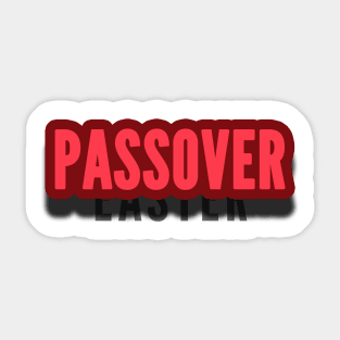 Passover Easter Christian Feast Days Holiday Sticker